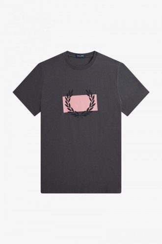T-shirts à imprimé couronne de laurier