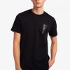 T-shirts imprimés avec patch sur la poitrine
