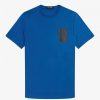 T-shirts imprimés avec patch sur la poitrine