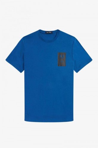 T-shirts imprimés avec patch sur la poitrine
