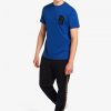 T-shirts imprimés avec patch sur la poitrine
