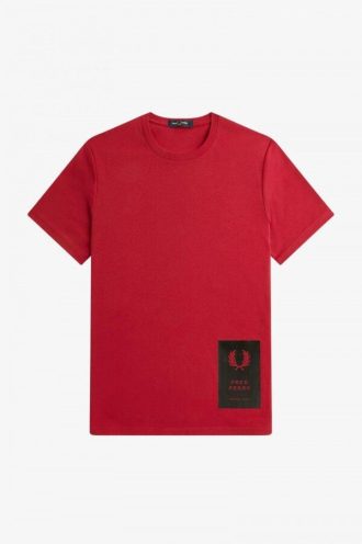 T-shirts à ourlet imprimé