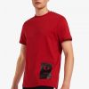 T-shirts à ourlet imprimé