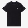 T-shirts à panneaux et ruban adhésif