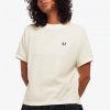 T-shirts piqués boxy
