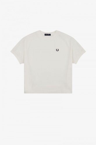 T-shirts piqués boxy