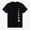 T-shirts à pois dégradés