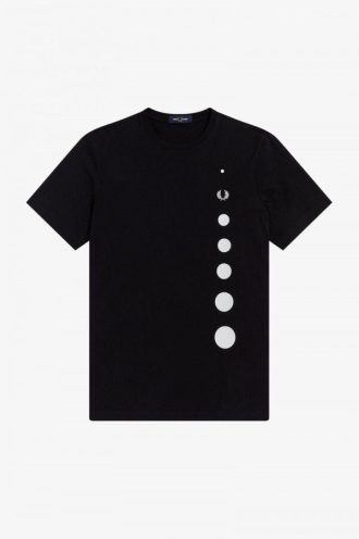 T-shirts à pois dégradés