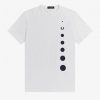 T-shirts à pois dégradés