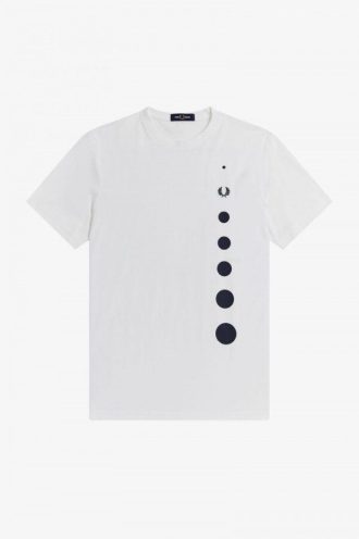 T-shirts à pois dégradés