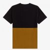 T-shirts à rayures et panneaux