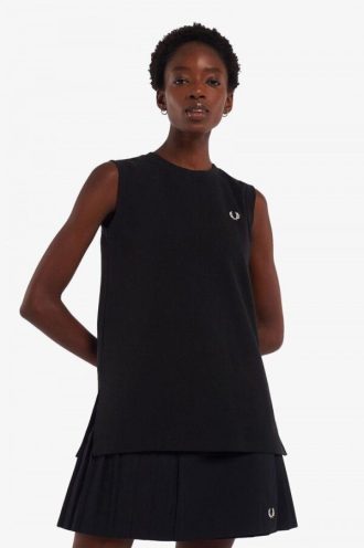 T-shirts sans manches à motif ringer