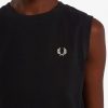 T-shirts sans manches à motif ringer