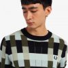 T-shirts tricotés en jacquard