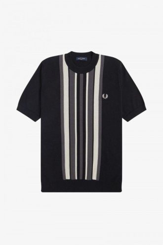 T-shirts tricotés à rayures