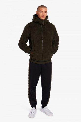 Vestes aviateur en polaire Borg