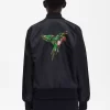 Vestes bomber brodées pour femmes