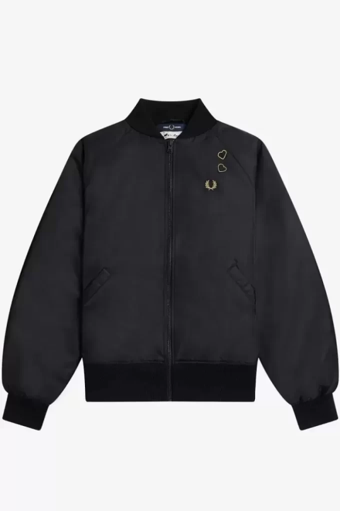 Vestes bomber brodées pour femmes