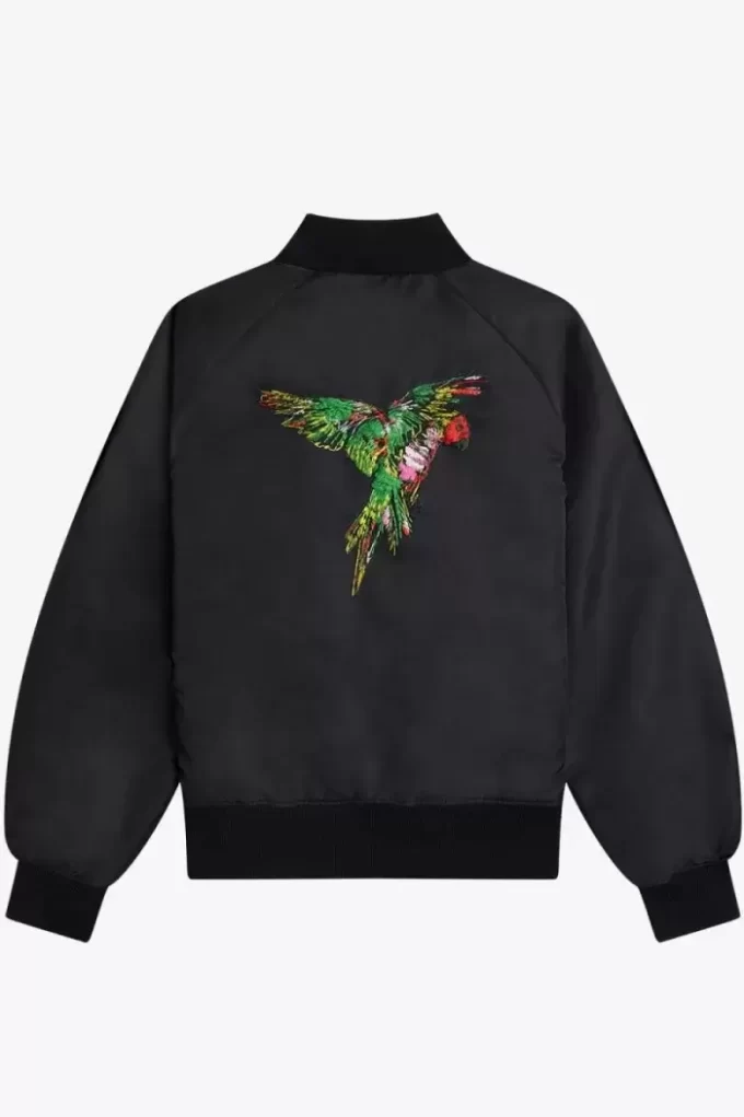 Vestes bomber brodées pour femmes