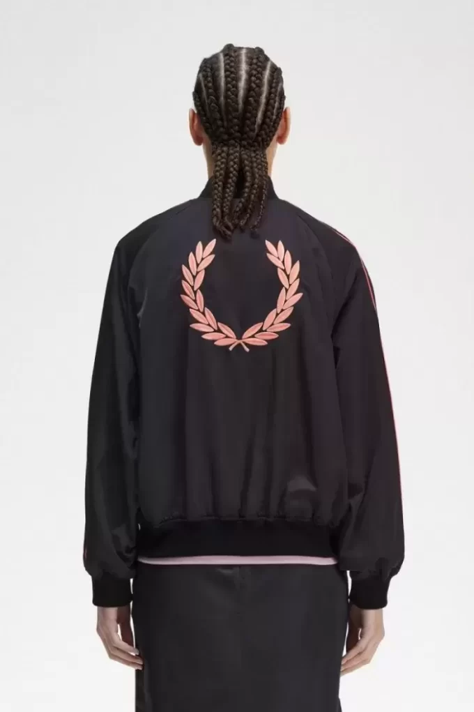 Vestes bomber à doublure imprimée pour femmes