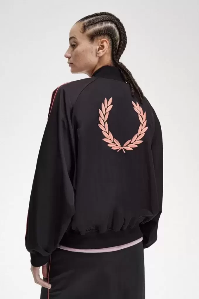 Vestes bomber à doublure imprimée pour femmes