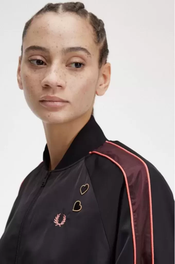 Vestes bomber à doublure imprimée pour femmes