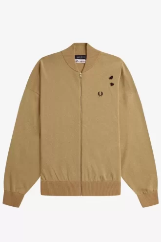 Vestes bomber en tricot métallisé pour femmes 1964