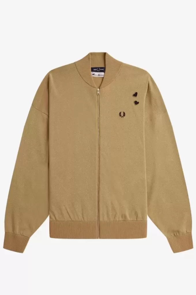 Vestes bomber en tricot métallisé pour femmes 1964