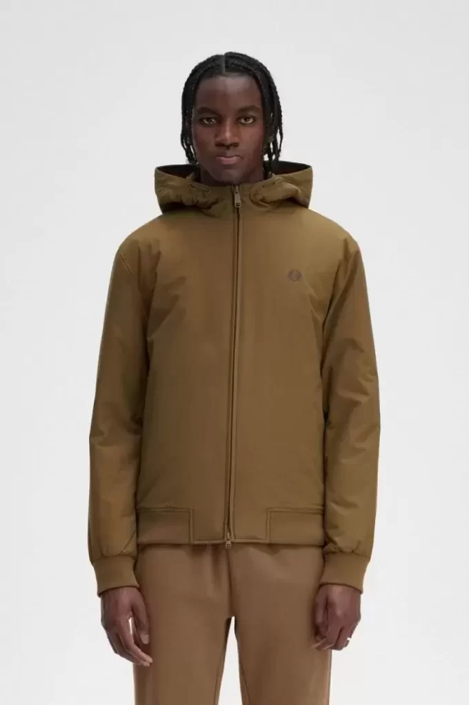 Vestes à capuche rembourrées Brentham pour hommes