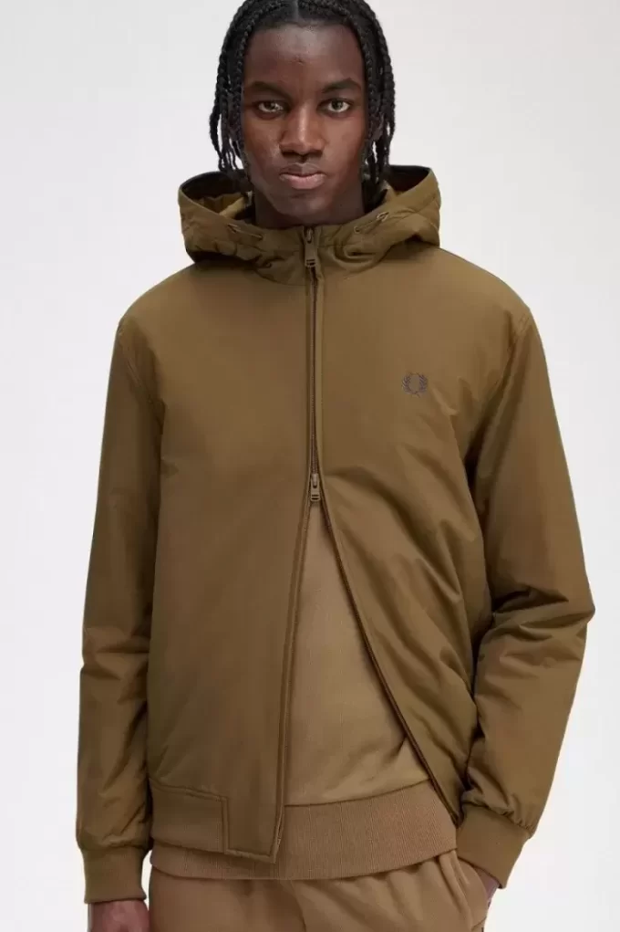 Vestes à capuche rembourrées Brentham pour hommes