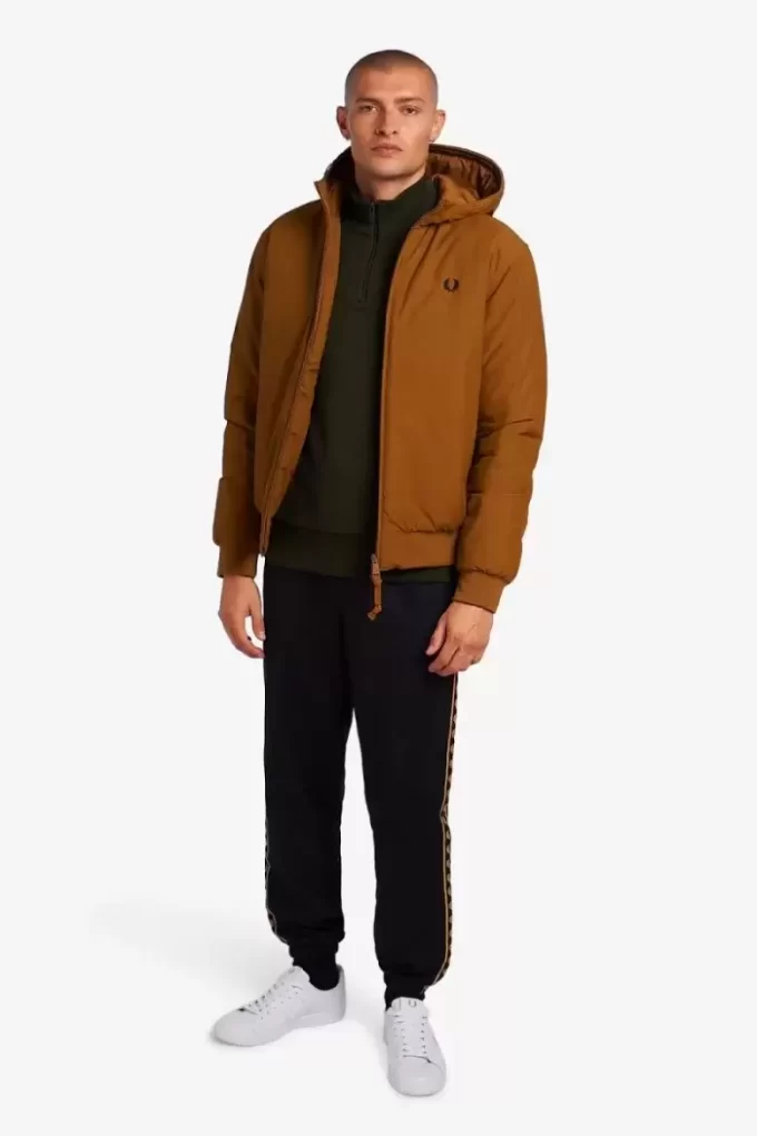 Vestes à capuche rembourrées Brentham pour hommes