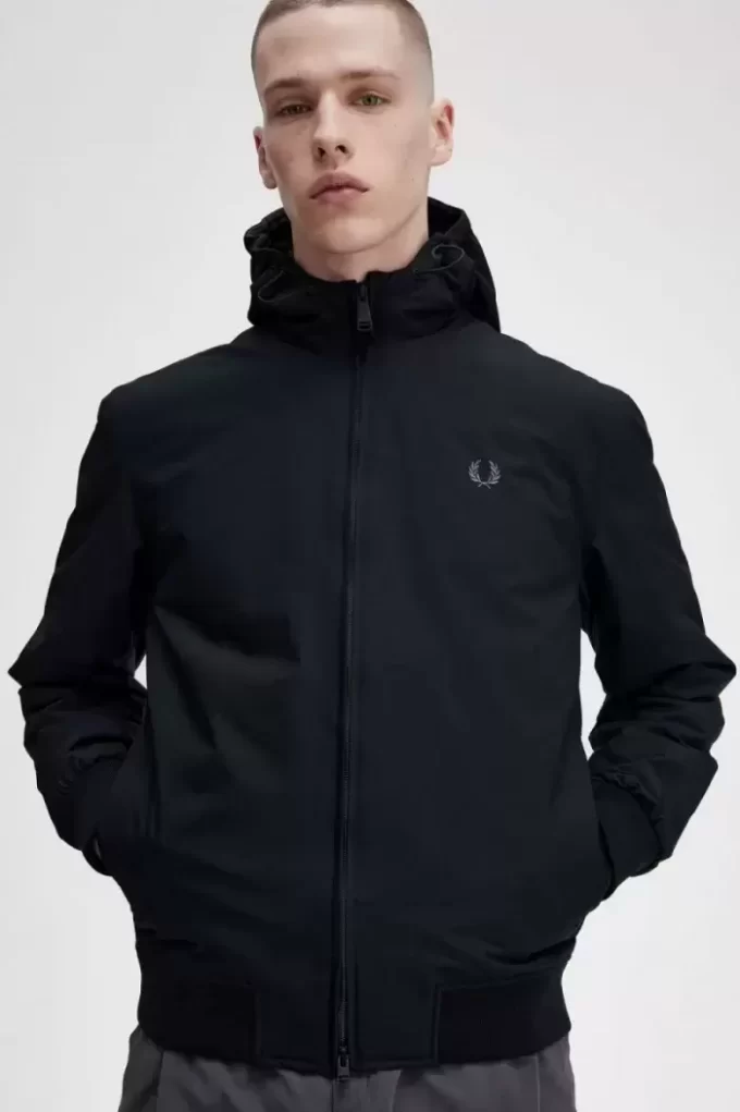 Vestes à capuche rembourrées Brentham pour hommes