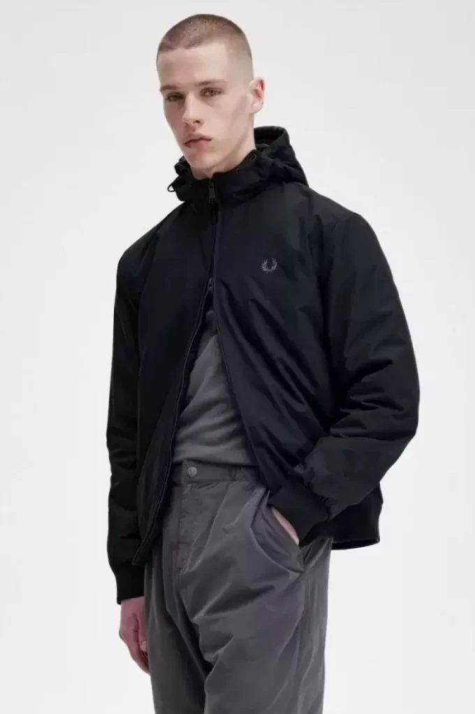 Vestes à capuche rembourrées Brentham pour hommes