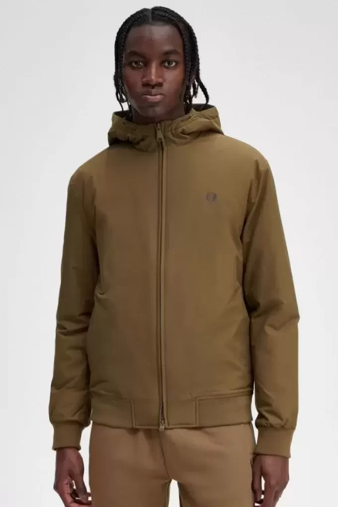 Vestes à capuche rembourrées Brentham pour hommes