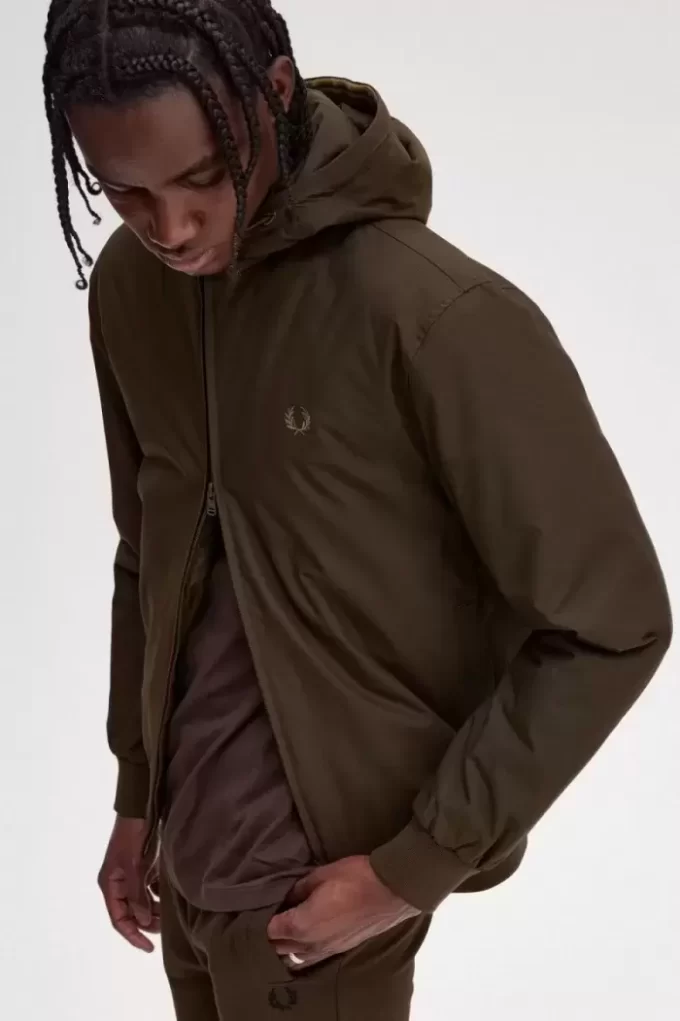 Vestes à capuche rembourrées Brentham pour hommes