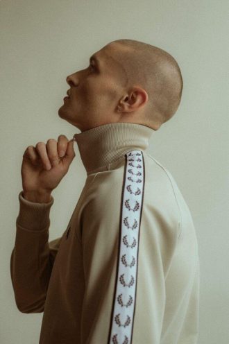 Vestes de survêtement à bandes