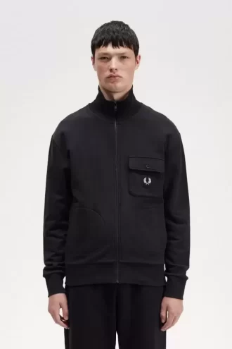 Vestes de survêtement à col cheminée pour hommes