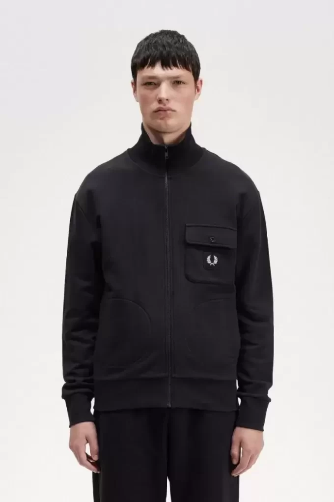 Vestes de survêtement à col cheminée pour hommes