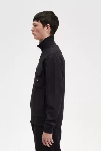 Vestes de survêtement à col cheminée pour hommes