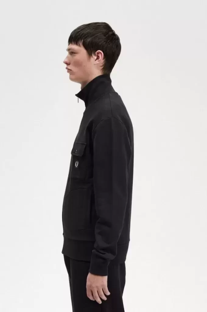 Vestes de survêtement à col cheminée pour hommes