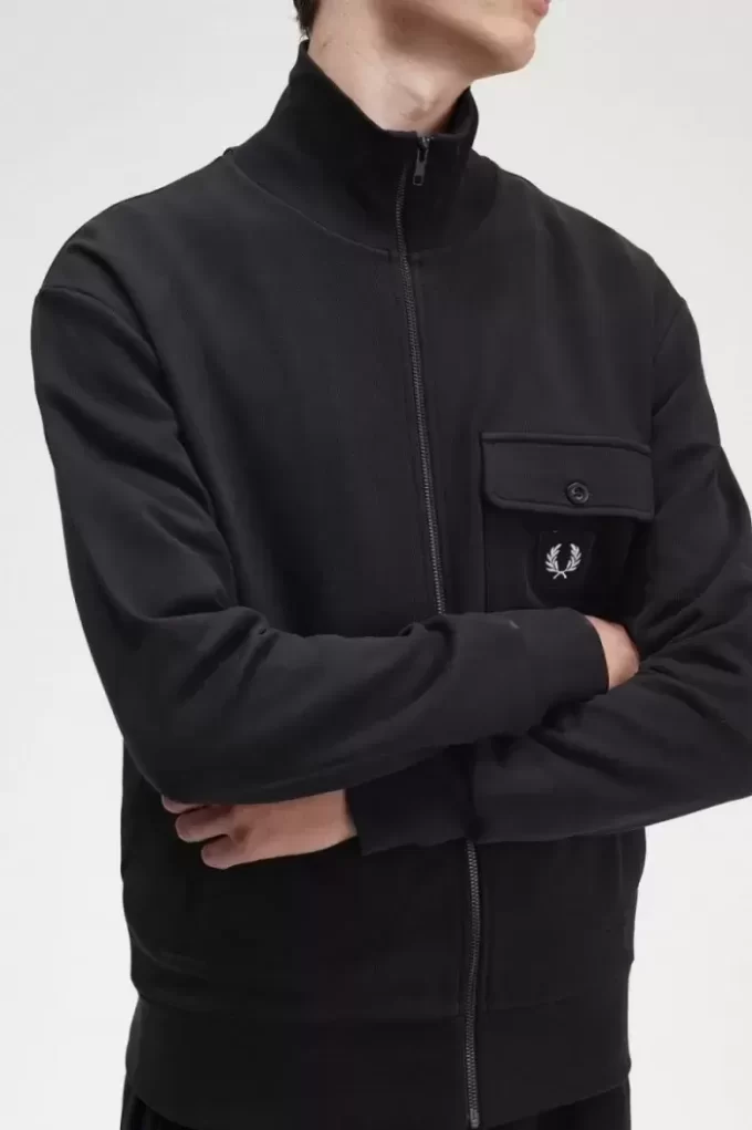 Vestes de survêtement à col cheminée pour hommes