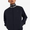 Vestes de survêtement à col rayé