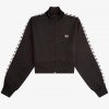 Vestes de survêtement courtes à bandes