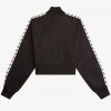 Vestes de survêtement courtes à bandes