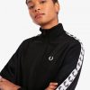 Vestes de survêtement courtes à bandes