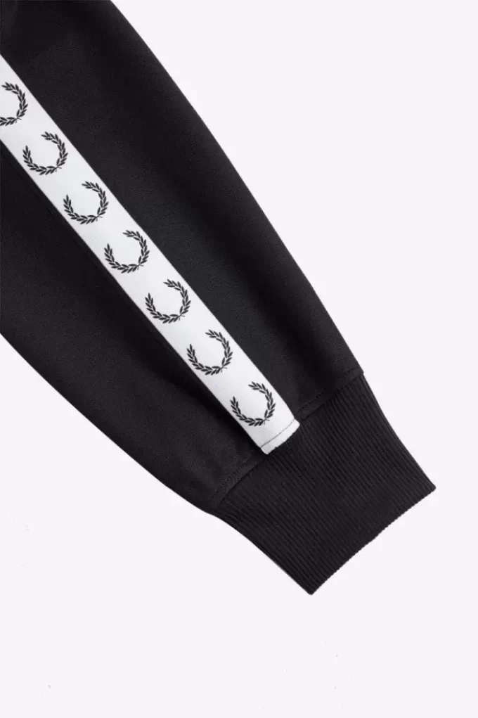 Vestes de survêtement courtes à bandes pour femmes