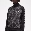 Vestes de survêtement à empiècements camouflage pour homme