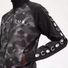 Vestes de survêtement à empiècements camouflage pour homme