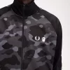Vestes de survêtement à empiècements camouflage pour homme