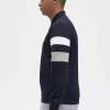 Vestes de survêtement à manches à liserés pour hommes